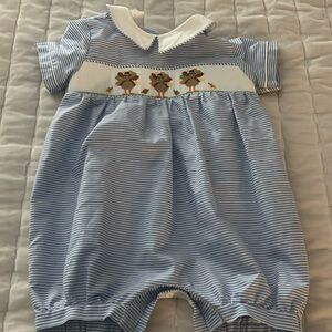 9M Smocked Thanksgiving Outfit